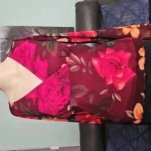 Evolution Floral Blouse Size Medium